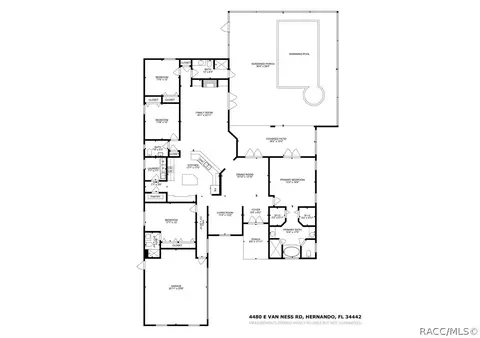 Floorplan - 4480 E Van Ness Rd, Hernando, FL 34442 photo 1 of 1