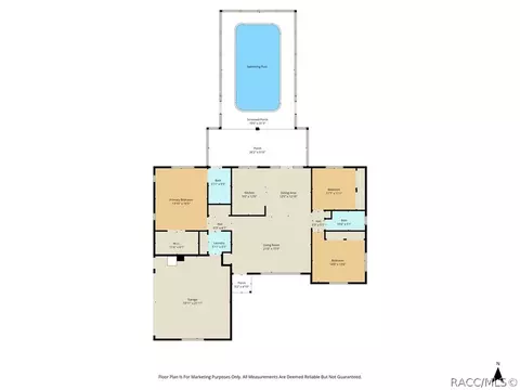 Floorplan - 1737 W Olympia St, Hernando, FL 34442 photo 1 of 1
