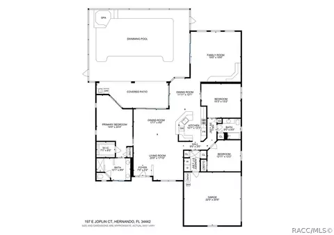 Floorplan - 197 E Joplin Ct, Hernando, FL 34442 photo 1 of 1