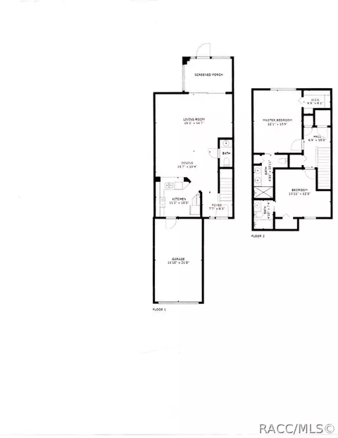 Floorplan - 1660 W Spring Meadow Loop, Lecanto, FL 34461 photo 1 of 1