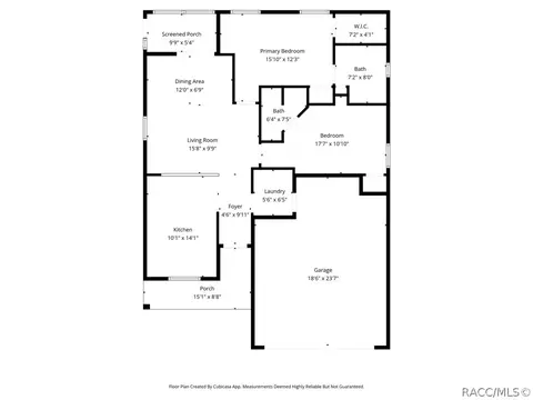 Floorplan - 6267 W Glynborne Loop, Crystal River, FL 34429 photo 1 of 1