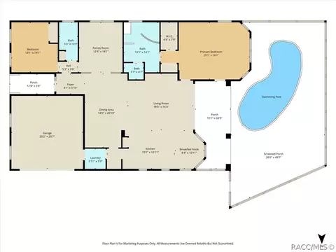 Floorplan - 3182 N Lambeth Path, Hernando, FL 34442 photo 1 of 1