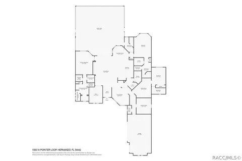 Floorplan - 1083 W Pointer Loop, Hernando, FL 34442 photo 1 of 1
