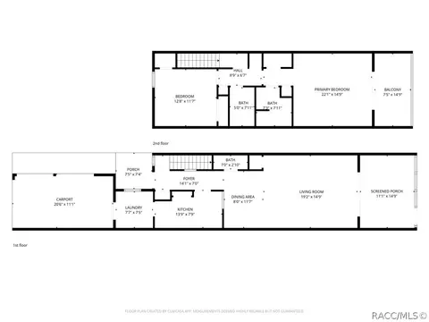 Floorplan - 270 E Glassboro Ct #2B, Hernando, FL 34442 photo 1 of 1