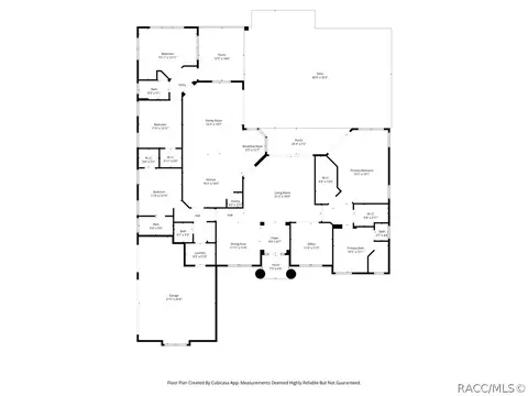 Floorplan - 1969 N Yawkey Pt, Hernando, FL 34442 photo 1 of 1