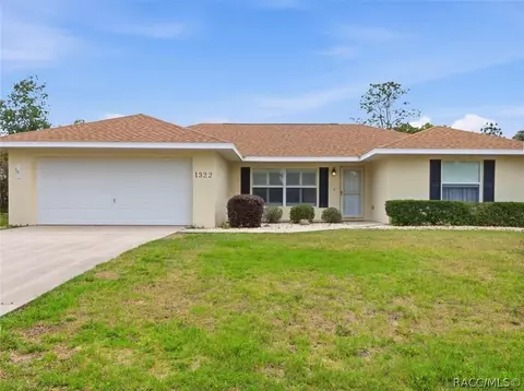 1322 S Brookfield Dr, Lecanto, FL 34461