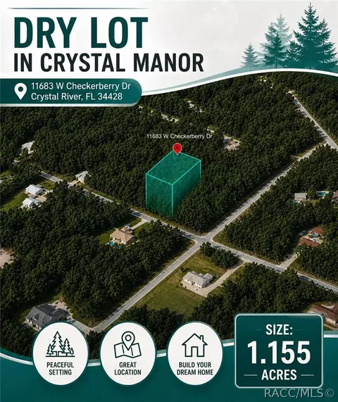11683 W Checkerberry Dr, Crystal River, FL 34428