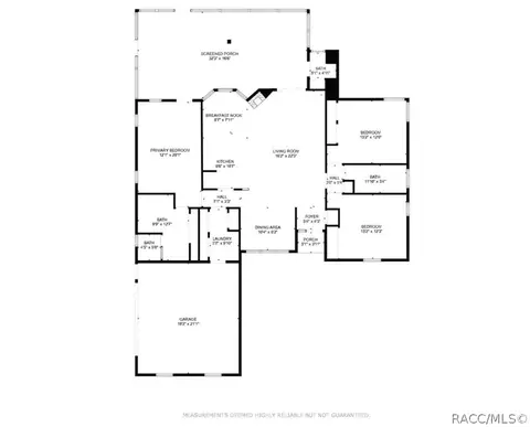 Floorplan - 390 W Olympia St, Hernando, FL 34442 photo 1 of 1