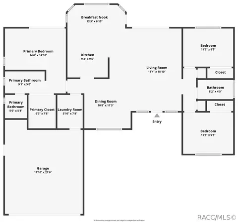 Floorplan - 1078 S Softwind Loop, Lecanto, FL 34461 photo 1 of 1