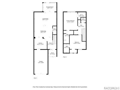 Floorplan - 1646 W Spring Meadow Loop, Lecanto, FL 34461 photo 3 of 3