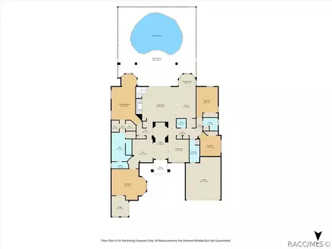 Floorplan - 1416 N Ridge Meadow Path, Hernando, FL 34442 photo 2 of 3