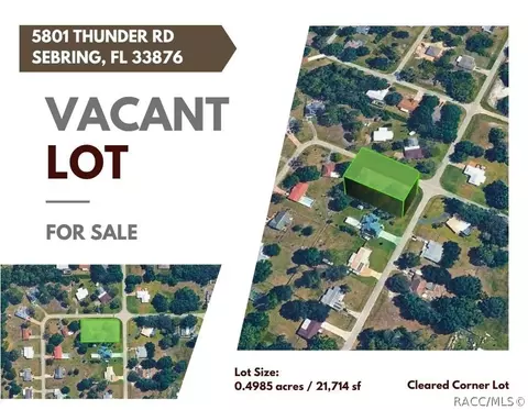 5801 Thunder Rd, Sebring, FL 33876
