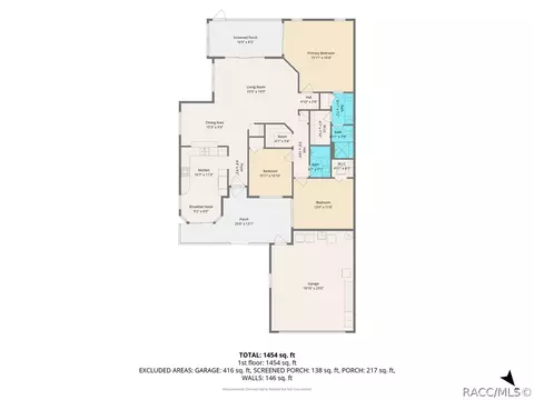 Floorplan - 1603 N Foxboro Loop, Crystal River, FL 34429 photo 1 of 1