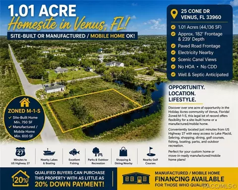 25 Cone Dr, Venus, FL 33960 photo 1