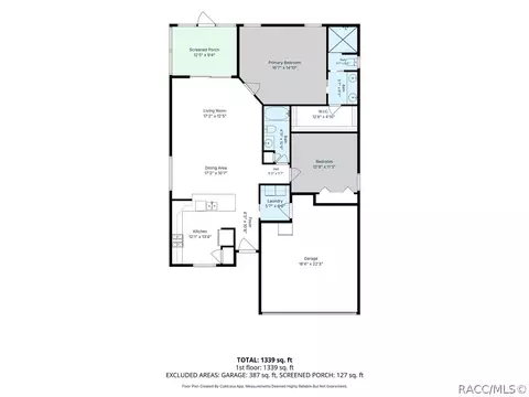 Floorplan - 6293 W Glynborne Loop, Crystal River, FL 34429 photo 1 of 1