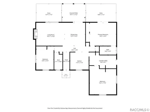 Floorplan - 4841 E Marsh Lake Dr, Hernando, FL 34442 photo 1 of 1