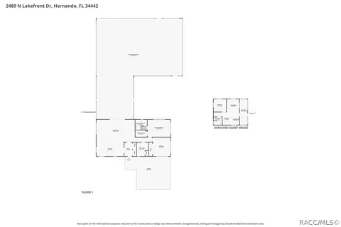 Floorplan - 2489 N Lakefront Dr, Hernando, FL 34442 photo 1 of 3