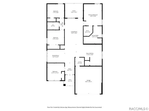 Floorplan - 199 Bittern Loop, Inverness, FL 34453 photo 1 of 1