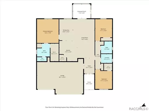 Floorplan - 567 W Runyon Loop, Beverly Hills, FL 34465 photo 1 of 1