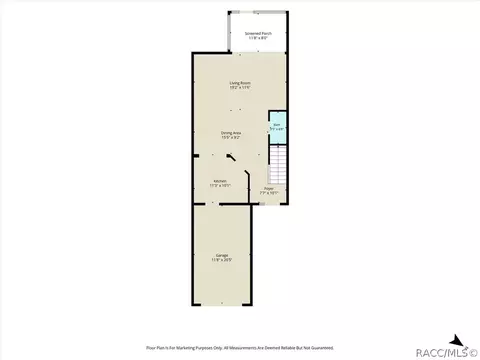 Floorplan - 1706 W Spring Meadow Loop, Lecanto, FL 34461 photo 2 of 3