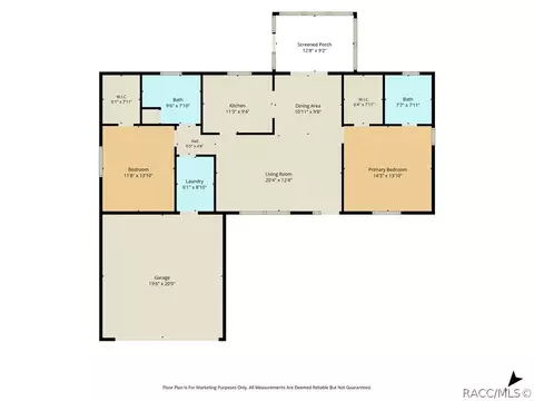Floorplan - 6262 SW 100th Loop, Ocala, FL 34476 photo 1 of 1