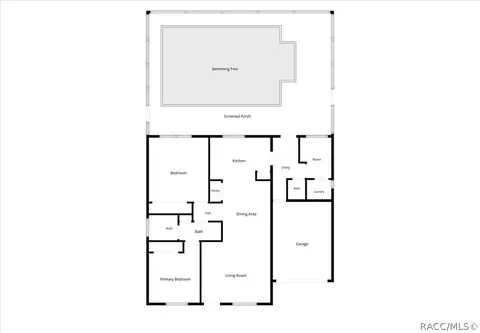 Floorplan - 5346 Harbinger Rd, Spring Hill, FL 34608 photo 1 of 1