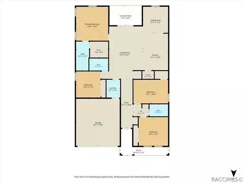 Floorplan - 1474 E Cleveland St, Hernando, FL 34442 photo 1 of 1