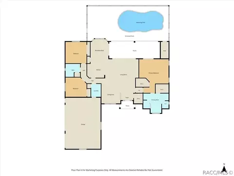 Floorplan - 625 E Gilchrist Ct, Hernando, FL 34442 photo 1 of 1