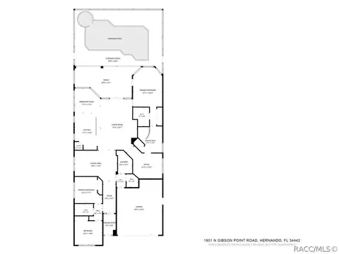 Floorplan - 1901 N Gibson Pt, Hernando, FL 34442 photo 1 of 1