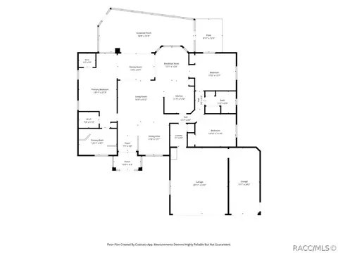 Floorplan - 3798 E Lake Todd Dr, Hernando, FL 34442 photo 1 of 1
