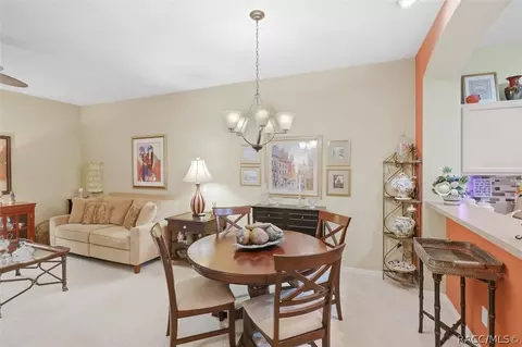 Dining - 1708 W Spring Meadow Loop, Lecanto, FL 34461 photo 3 of 4