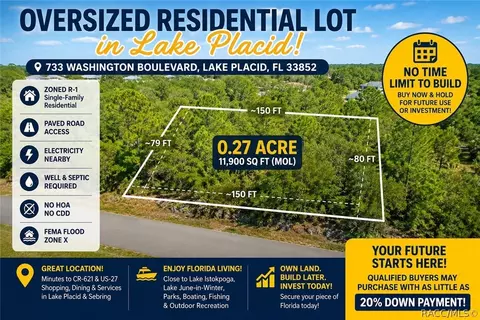 733 Washington Blvd, Lake Placid, FL 33852