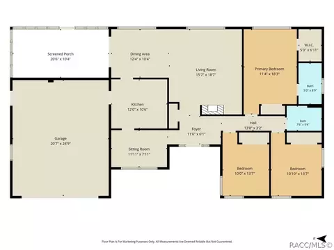 Floorplan - 32 Palm Circle Dr, Inglis, FL 34449 photo 1 of 1