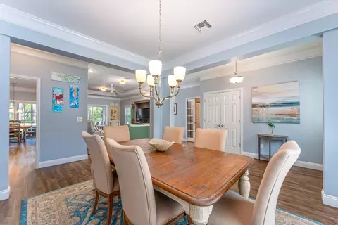 Dining - 227 Waters Edge Dr, Cape San Blas, FL 32456 photo 5 of 6