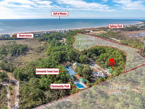View/Area - 227 Waters Edge Dr, Cape San Blas, FL 32456 photo 5 of 6