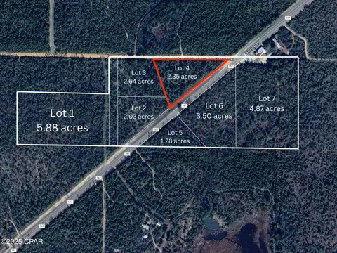 0000 NW Cr 167 #LOT 4, Fountain, FL 32438