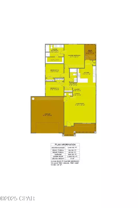 Floorplan - 4367 Carey Blvd, Chipley, FL 32428 photo 1 of 1