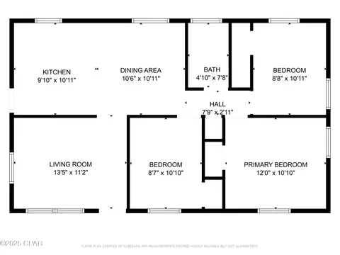 Floorplan - 540 4th St, Chipley, FL 32428 photo 2 of 2