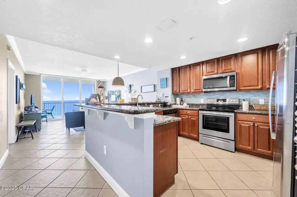 Kitchen - 17281 Front Beach Rd #806, Panama City Beach, FL 32413 photo 4 of 4