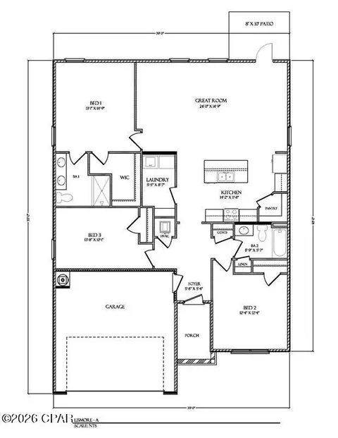 7039 George Day Ln, Panama City, FL 32404