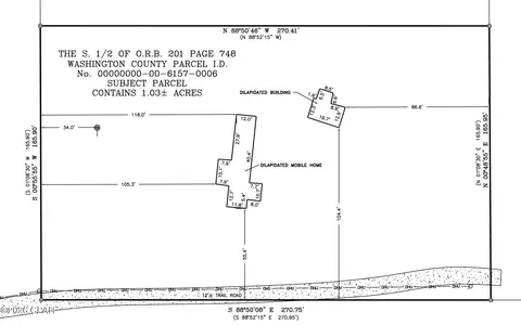 1 Acres Still Pond Rd, Ebro, FL 32437 photo 4