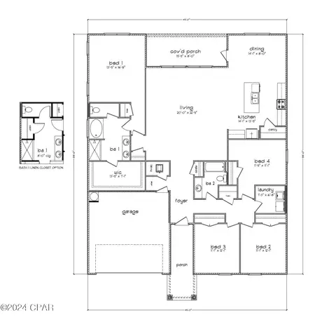 1412 Destini Ln, Southport, FL 32409