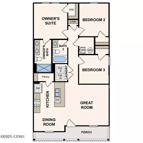 Floorplan - 4099 Gulliver Dr, Chipley, FL 32428 photo 1 of 1