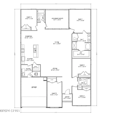 1419 Destini Ln, Southport, FL 32409