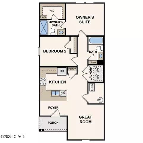 Floorplan - 4130 Flint Ave, Chipley, FL 32428 photo 1 of 1