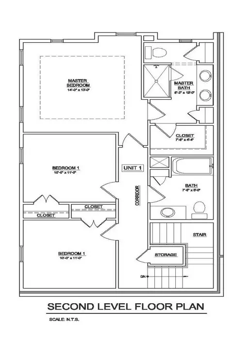 Floorplan - 40 E Milestone Dr #A, Inlet Beach, FL 32461 photo 2 of 2