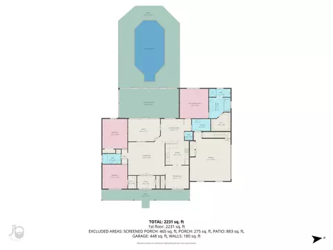 Floorplan - 5552 Frontier Dr, Crestview, FL 32536 photo 2 of 2