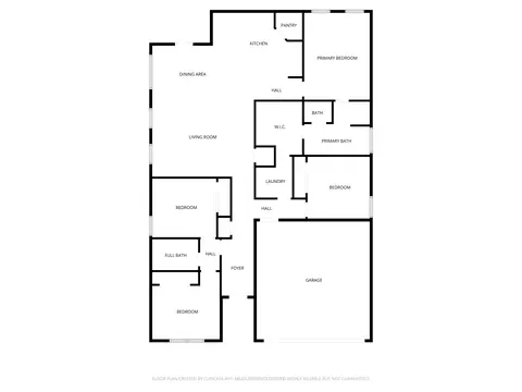 Floorplan - 125 Blooming Cv, Crestview, FL 32539 photo 1 of 2