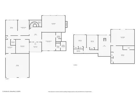 Floorplan - 11 Kristin Cir, Niceville, FL 32578 photo 1 of 1