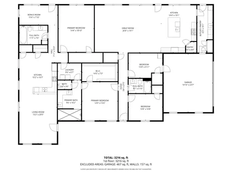 Floorplan - 4371 Kls Ranch Rd, Crestview, FL 32539 photo 1 of 4